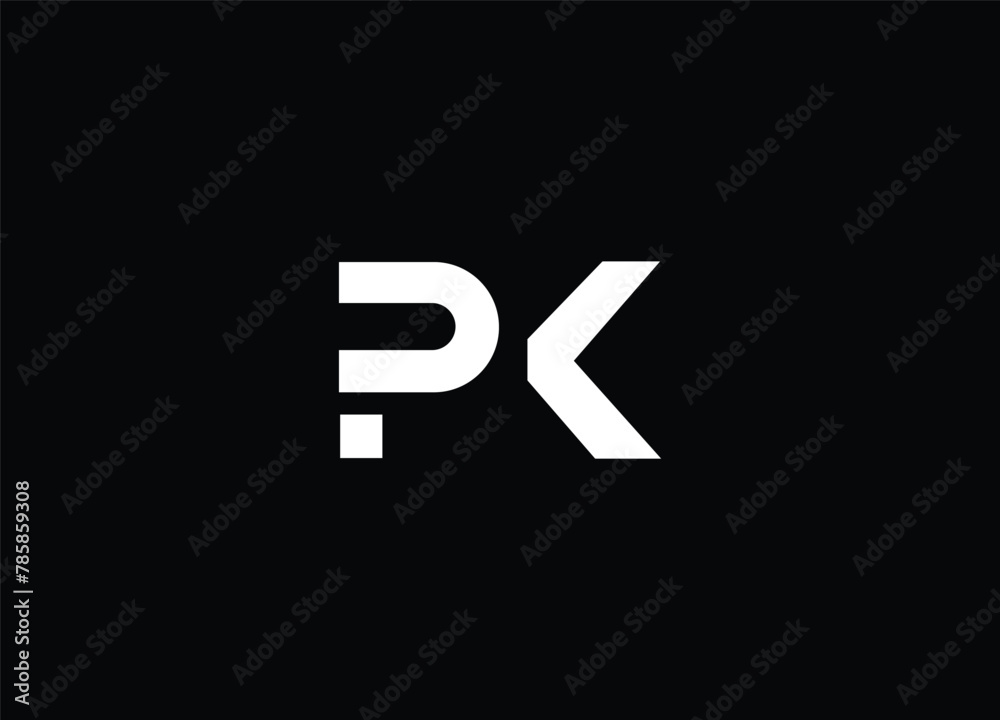 PK creative logo design and abstract logo PK creative logo design and abstract logo