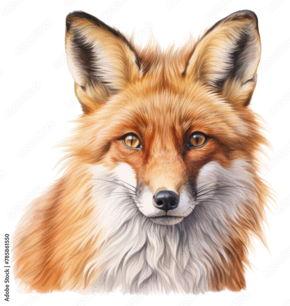 PNG Fox drawing mammal animal