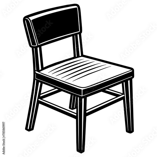 chair isolated on a white background 
