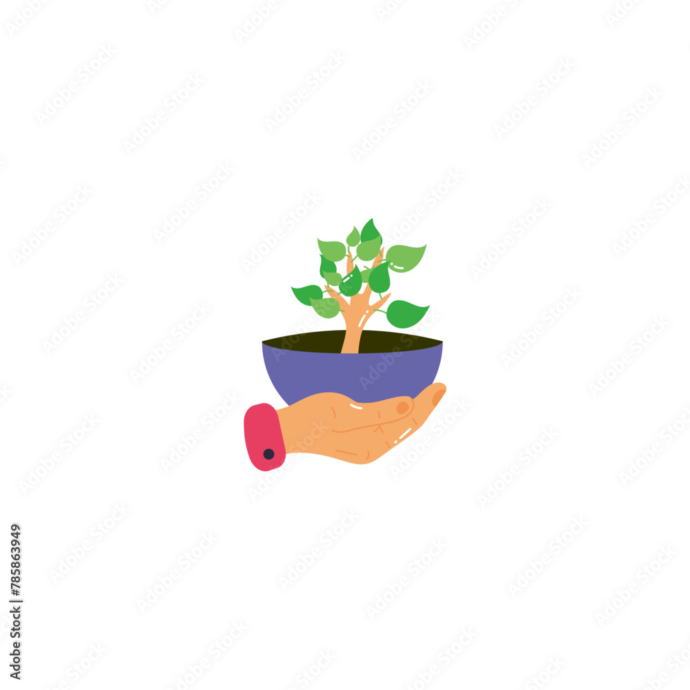 Obraz premium global warming temperature earth day vector nature