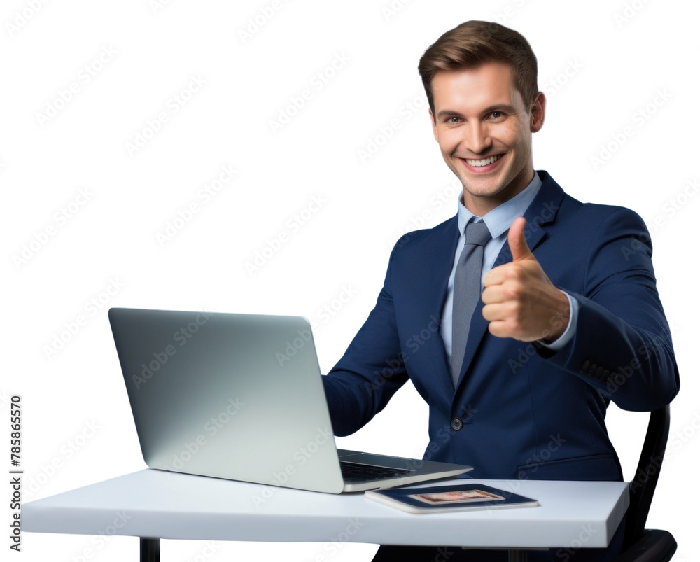 PNG Employee computer portrait laptop PNG Employee computer portrait laptop