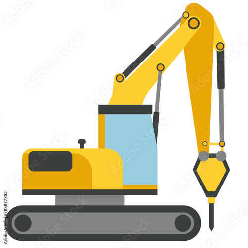 Excavator Rock Breake