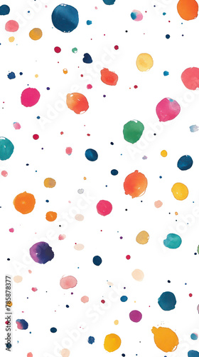 PNG  Colorful pattern confetti paper