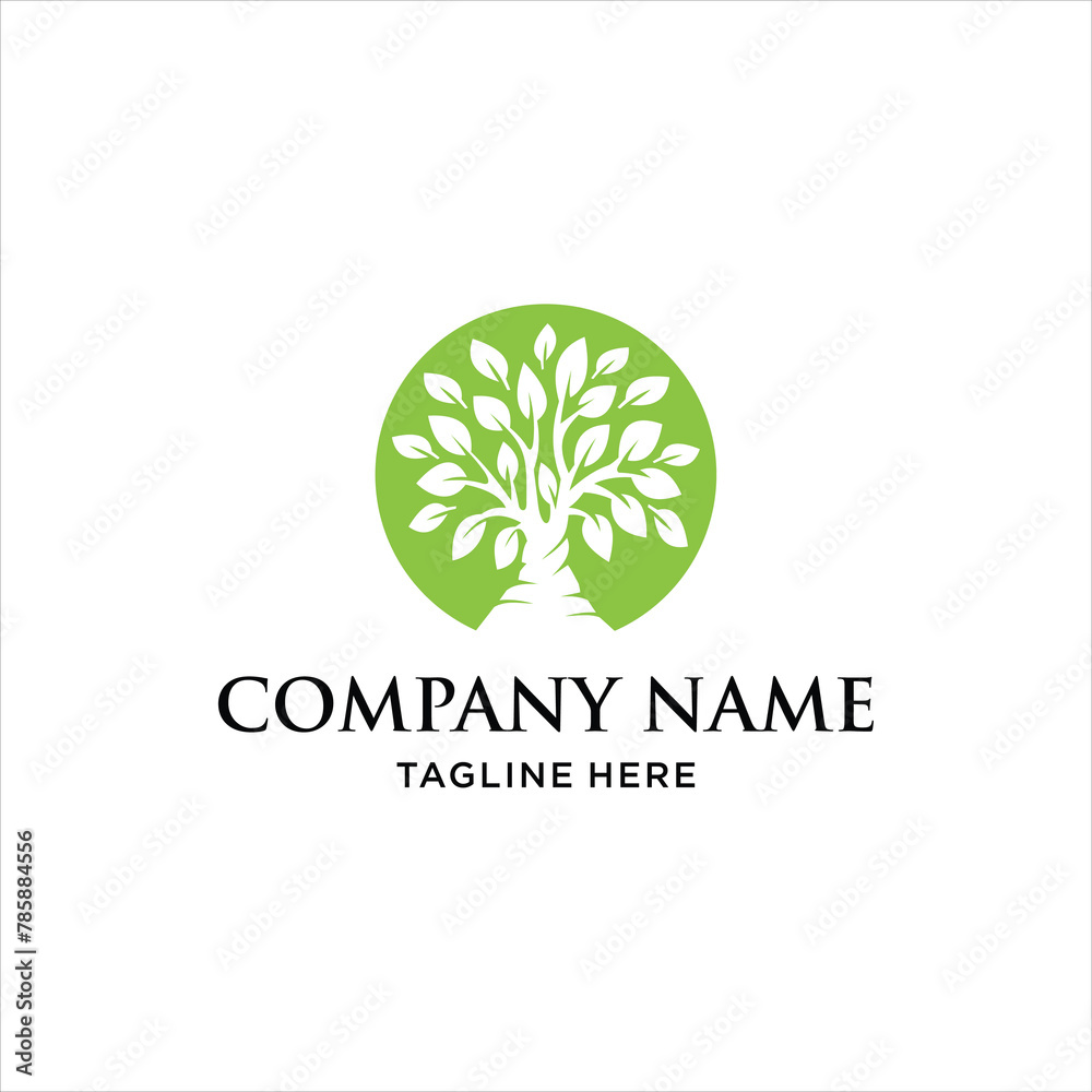 Vibrant abstract tree logo design, vector , Tree of life logo design inspiration on white background. Vibrant abstract tree logo design, vector , Tree of life logo design inspiration on white background.