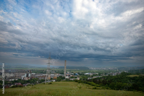 Industrial zone in Romania  near Dej
