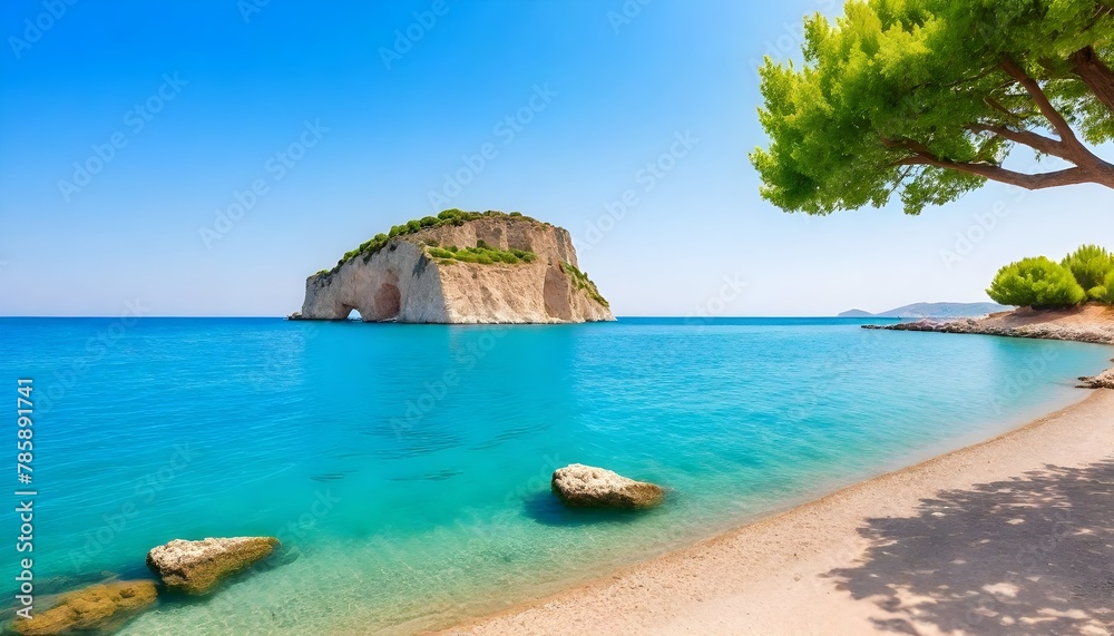 Bright-spring-view-of-the-Cameo-Island--Picturesque-morning-scene-on-the-Port-Sostis--Zakinthos-island--Greece--Europe--Beauty-of-nature-concept-background Bright-spring-view-of-the-Cameo-Island--Picturesque-morning-scene-on-the-Port-Sostis--Zakinthos-island--Greece--Europe--Beauty-of-nature-concept-background