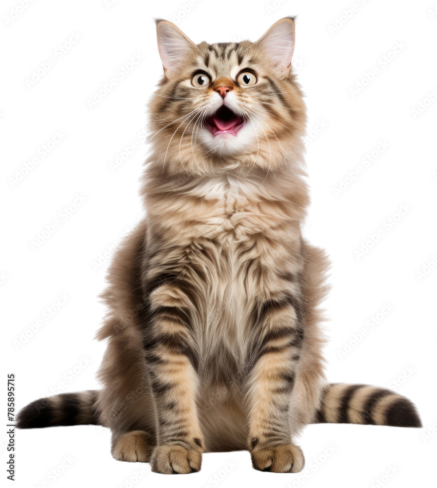 PNG A happy cat mammal animal kitten