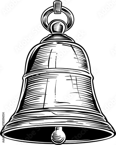 Bell clipart design illustration