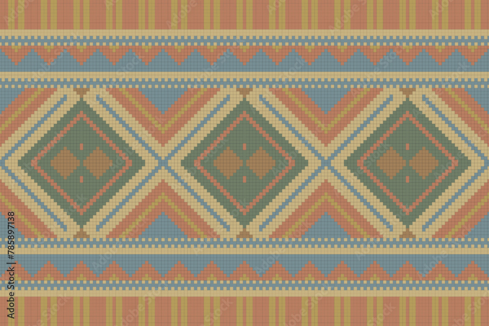 Ikat Seamless Pattern Embroidery Background. Ikat Texture Geometric Ethnic Oriental Pattern Traditional. Ikat Aztec Style Abstract Design for Print Texture,fabric,saree,sari,carpet. Ikat Seamless Pattern Embroidery Background. Ikat Texture Geometric Ethnic Oriental Pattern Traditional. Ikat Aztec Style Abstract Design for Print Texture,fabric,saree,sari,carpet.