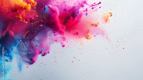 Vibrant Splash of Colors