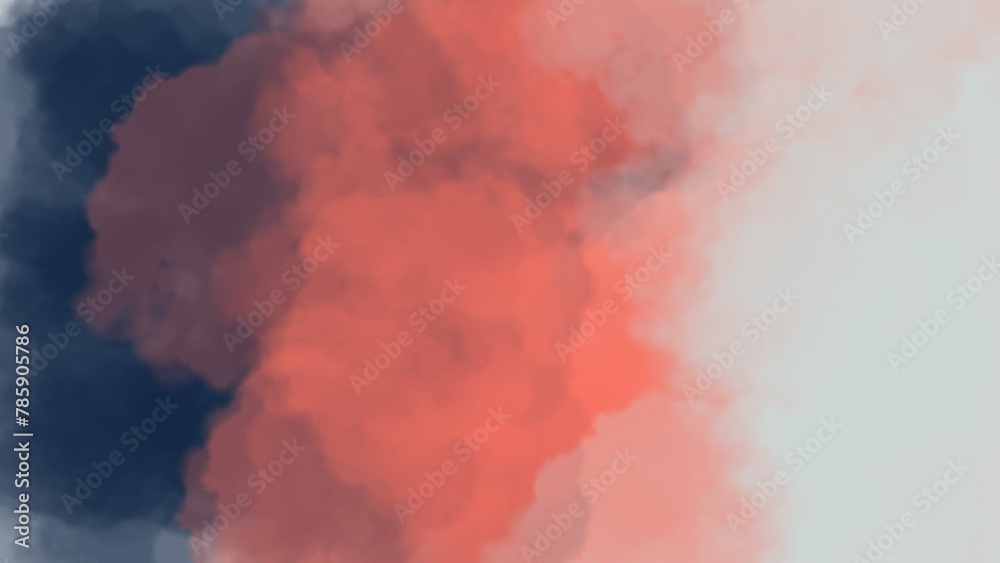 watercolor abstract background using gray, red, black color gradients. suitable for banners, templates, presentations