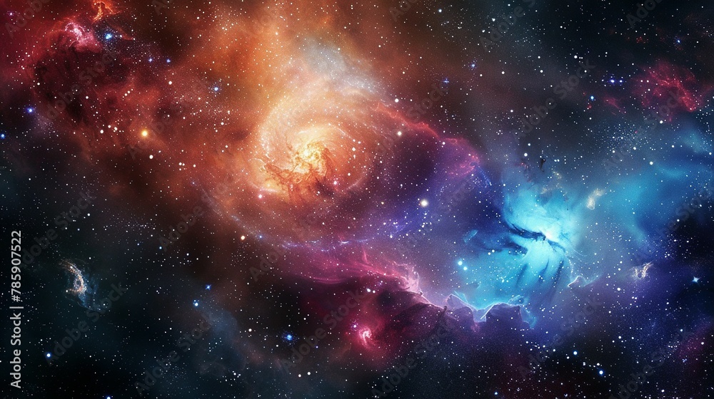 Galaxy with nebula and stars in space. Outer space background. Galaxy background Galaxy with nebula and stars in space. Outer space background. Galaxy background