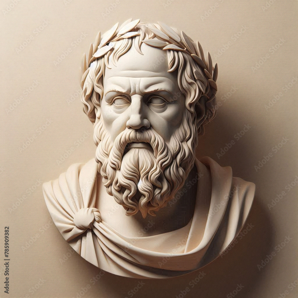 Socrates, Greek philosopher from Athens, founder of Western philosophy ...