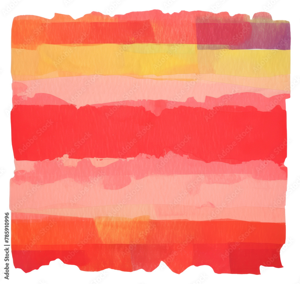 PNG Red rainbow ripped paper furniture crib home decor PNG Red rainbow ripped paper furniture crib home decor