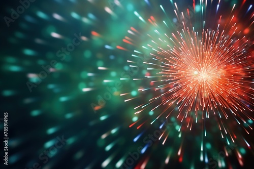 Mexico fireworks, representing mexican flag in green, white and red. Frequently seen on independence day on 16 september or in Mexico national football team match
