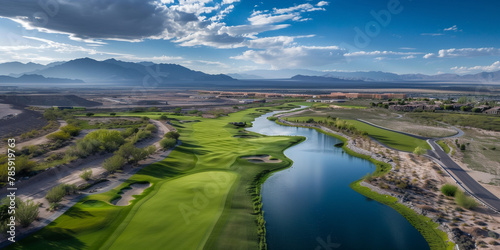 Golf Course Aerial  © rouda100