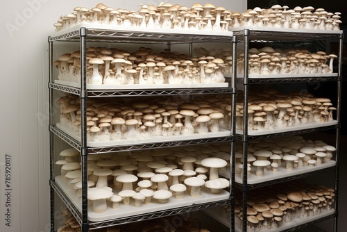 Mushroom Cultivation: Specialized containers for growing edible mushrooms.