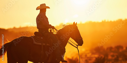 American Western Cowboy 