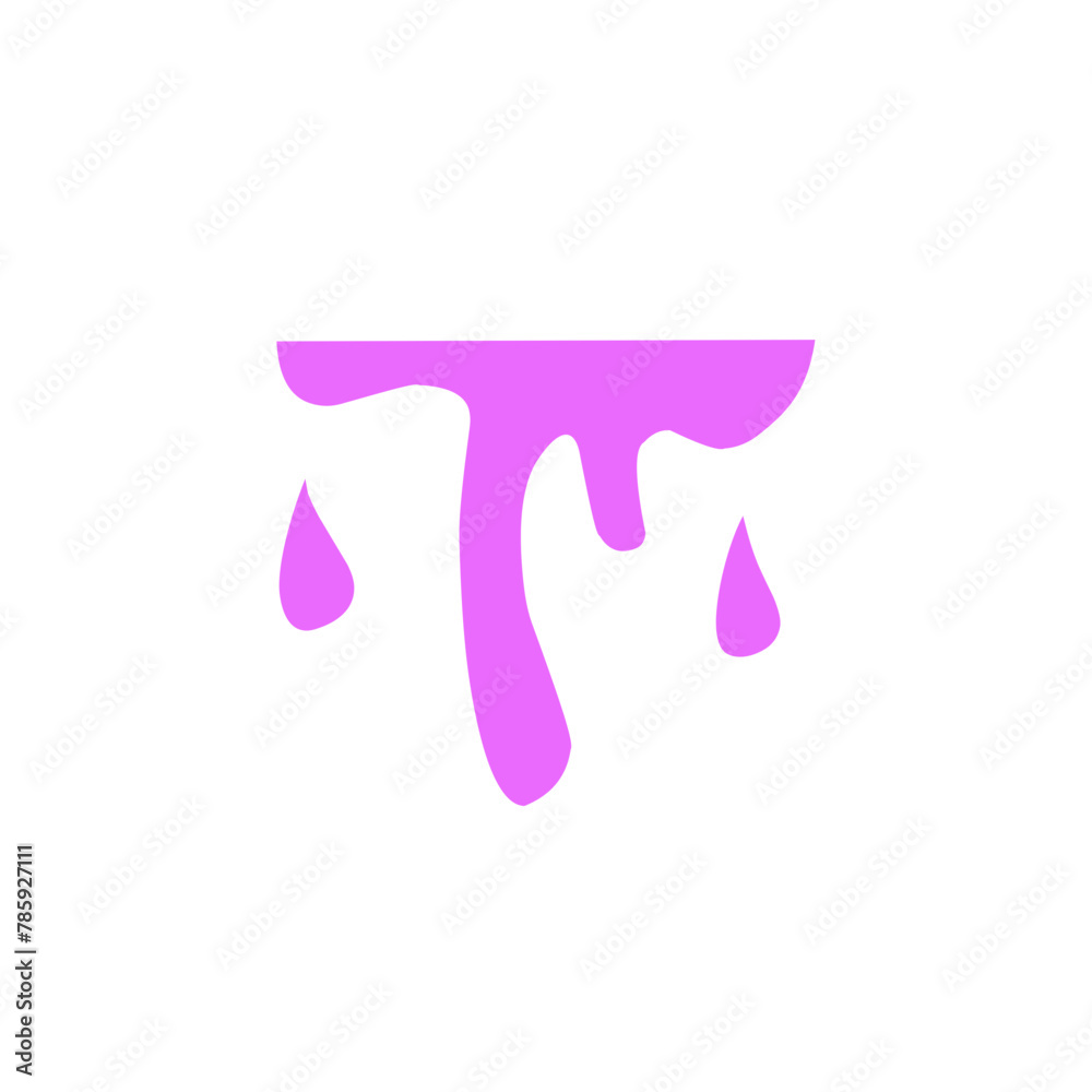 purple liquid dripped purple liquid dripped