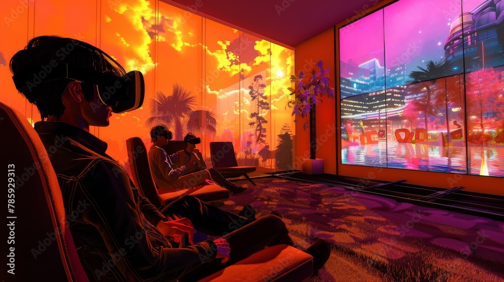 Virtual reality social spaces offer a unique way for digital community hubs and metaverse gatherings to connect people worldwide. Virtual reality social spaces offer a unique way for digital community hubs and metaverse gatherings to connect people worldwide.