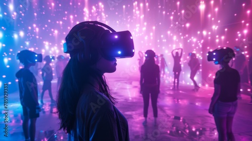 Experience the future of social interaction in digital community hubs, metaverse gatherings, and immersive virtual reality spaces.