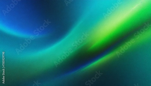 Radiant Fusion: Vibrant Blue-Green Gradient with Textured Glow