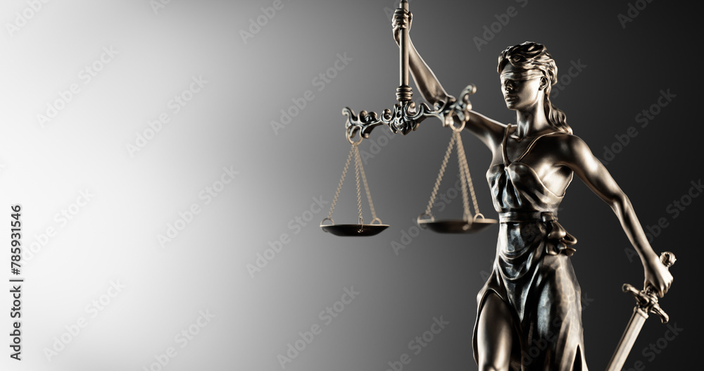 Legal Concept: Themis is Goddess of Justice and law Legal Concept: Themis is Goddess of Justice and law