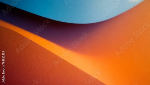 Vibrant Colorful Curves Background  Artistic Display of Color Spectrum and Paper Texture   abstract color stripe pattern  graphic  yellow  orange  blue palette.