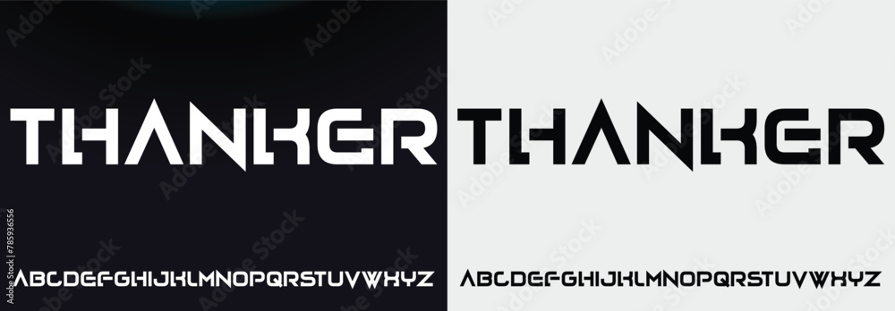 Modern abstract digital tech font. Logo creative font, type, technology, movie, digital, music, movie. Font and illustration in vector format. Modern abstract digital tech font. Logo creative font, type, technology, movie, digital, music, movie. Font and illustration in vector format.