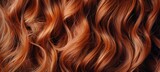Beautiful caramel honey hair background with healthy shine, ideal for search results