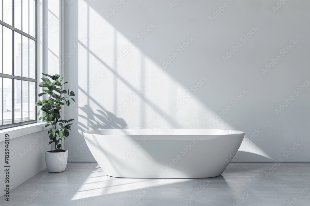 Bathroom Wall Mockup created with Generative AI Bathroom Wall Mockup created with Generative AI