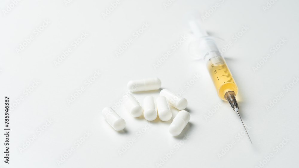 doping drugs, tablets, syringes and penetrations for taking doping samples, concept of high-performance sport with the use of prohibited medications. doping drugs, tablets, syringes and penetrations for taking doping samples, concept of high-performance sport with the use of prohibited medications.