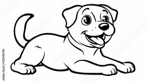coloring pages or books for children  Cute and funny coloring page  outline picture for coloring kid book  illustration of coloring pages or books for children  