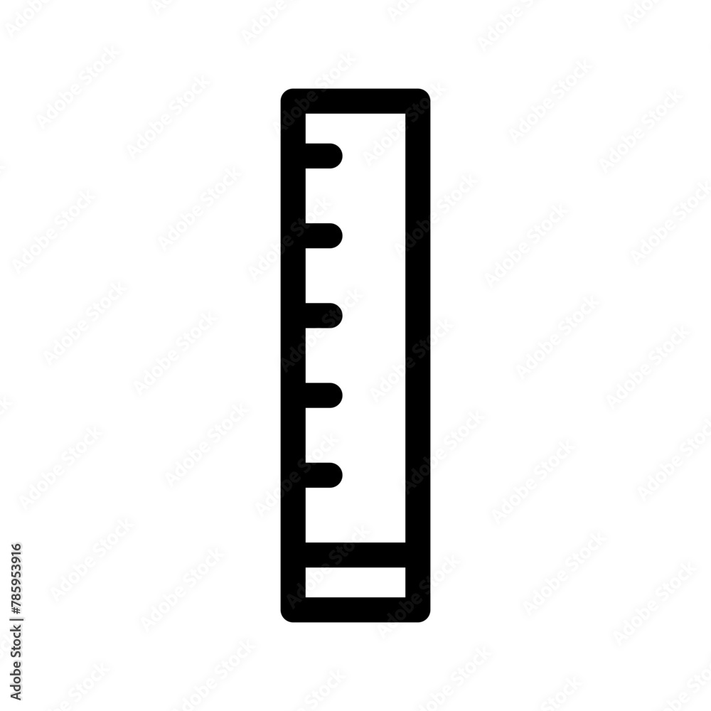 Ruler Icon Vector Symbol Design Illustration Ruler Icon Vector Symbol Design Illustration