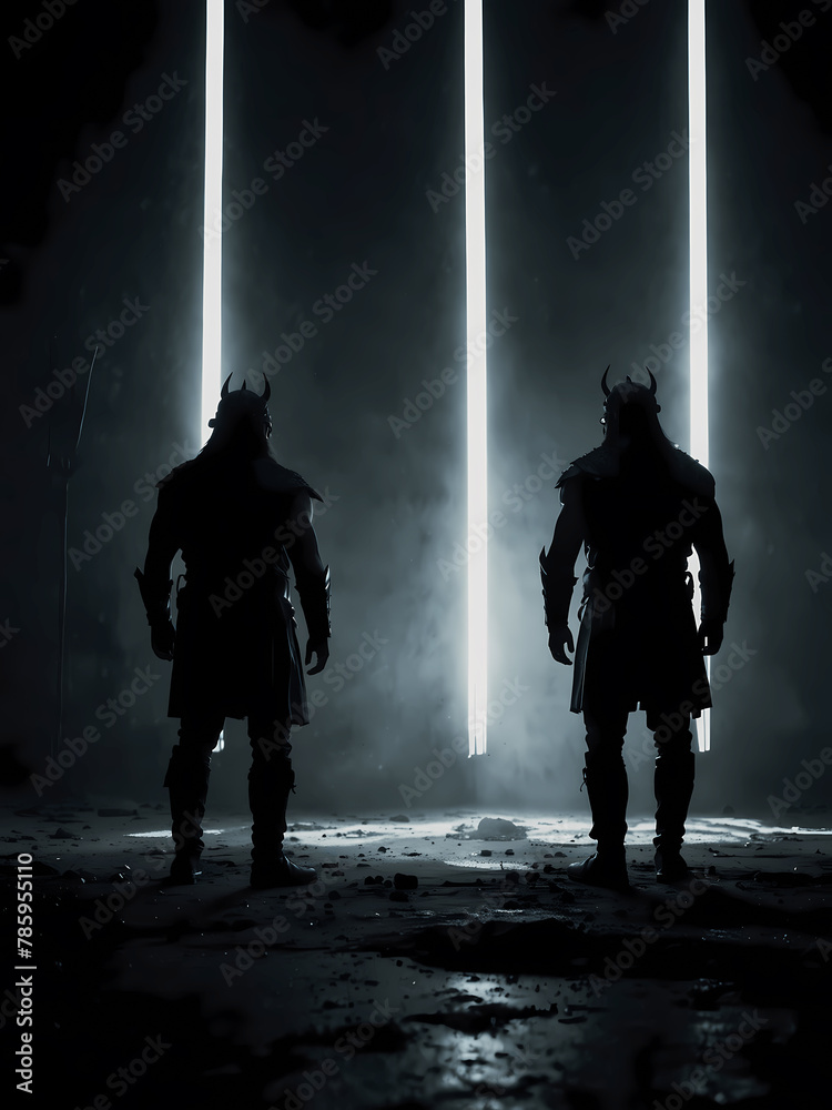 Fototapeta premium Heroes of Freedom