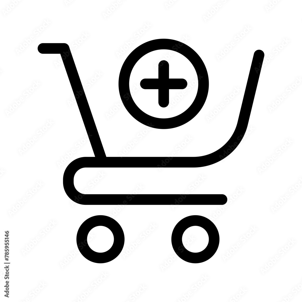 Add Icon Vector Symbol Design Illustration