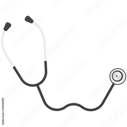 Stethoscope Medical Equipment Illustration