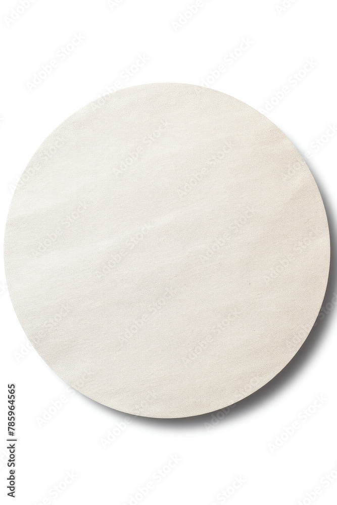 Blank White Canvas on a White Background Blank White Canvas on a White Background