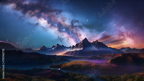 Immerse yourself in the beauty of the Milky Way, with its vibrant hues and intricate patterns, as it is recreated in a stunningly accurate virtual reality simulation © Wonder Fix