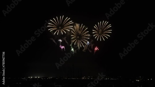 沖縄 琉球海炎祭打ち上げ花火