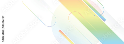 Rainbow color background abstract design. Theme Pride Month. layout poster, banner.