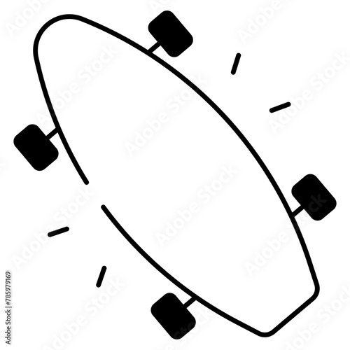 Longboard Icon
