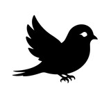 bird black  illustration