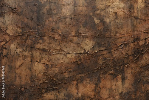 Old brown grunge wall background or texture, Abstract background for design
