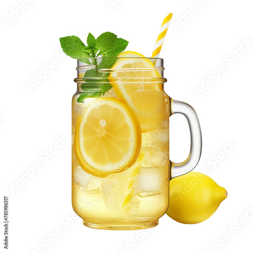 glass of lemonade