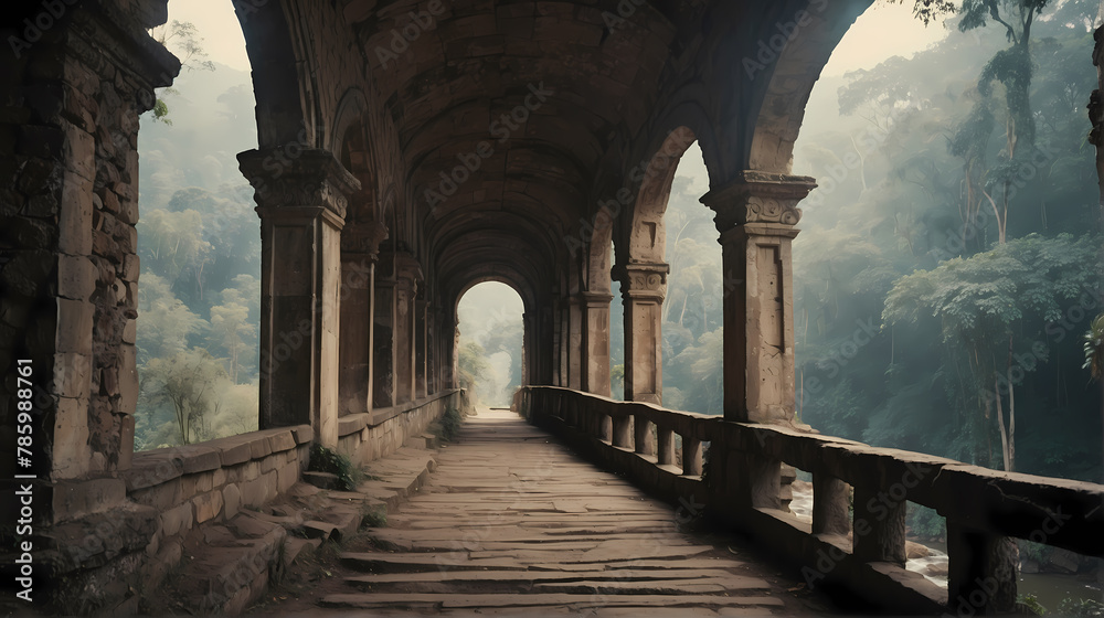 Obraz premium Roman Bridge