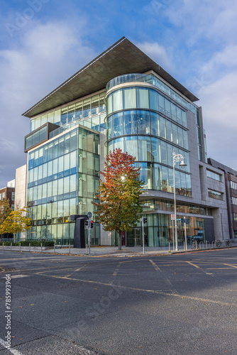 Dublin, Ireland - November 6 2023 'Dublin's streets during the late autumn"