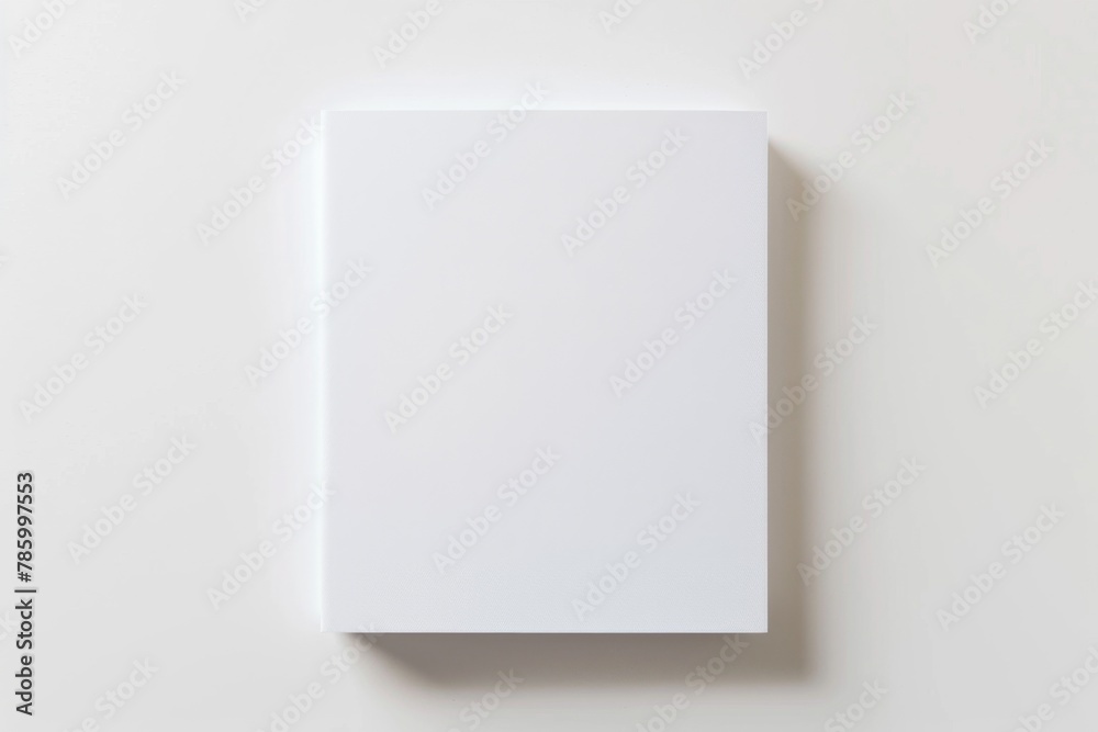 Blank paper mockup created with Generative AI Blank paper mockup created with Generative AI