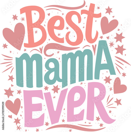 Mama Mom Mother’s Day SVG PNG