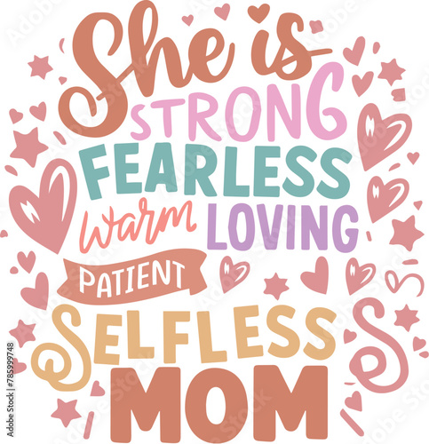Mama Mom Mother’s Day SVG PNG